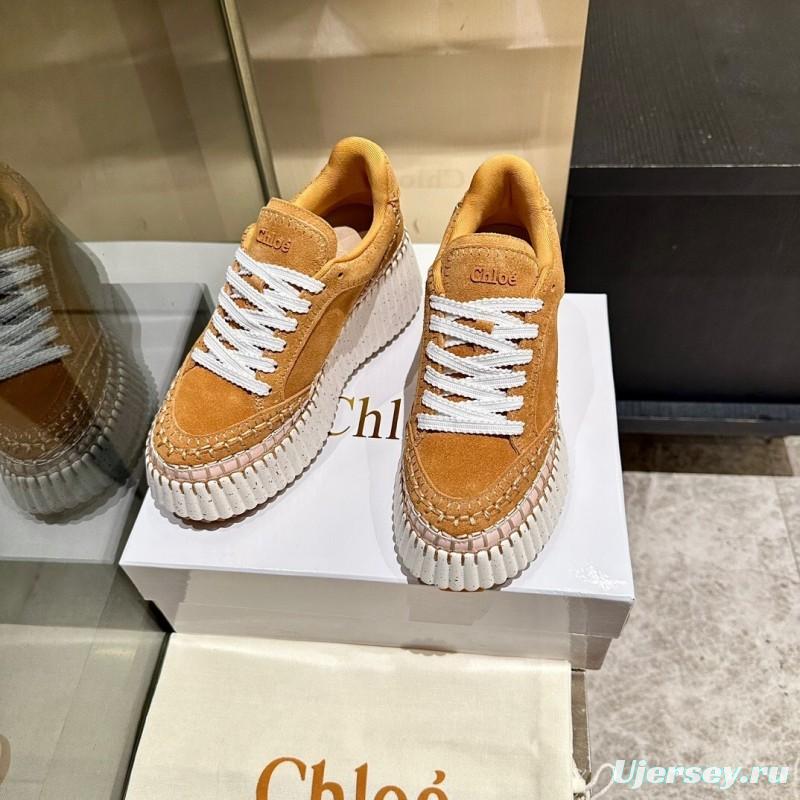 Chloe 2025/SS Hand-Stitched Casual Shoes - LY00350
