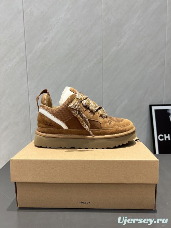 UGG Platform Sneakers Series Round Toe Thick Sole Casual Shoes - MJ00270