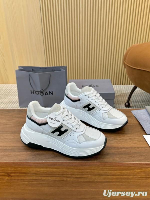 Hogan H-STRIPES Series Couple Thick Sole Dad Shoes Casual Sneakers - LY00370/LY00380