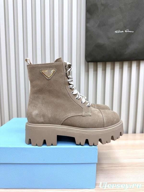 Prada 2025 SS Platform Martin Boots - LY0350