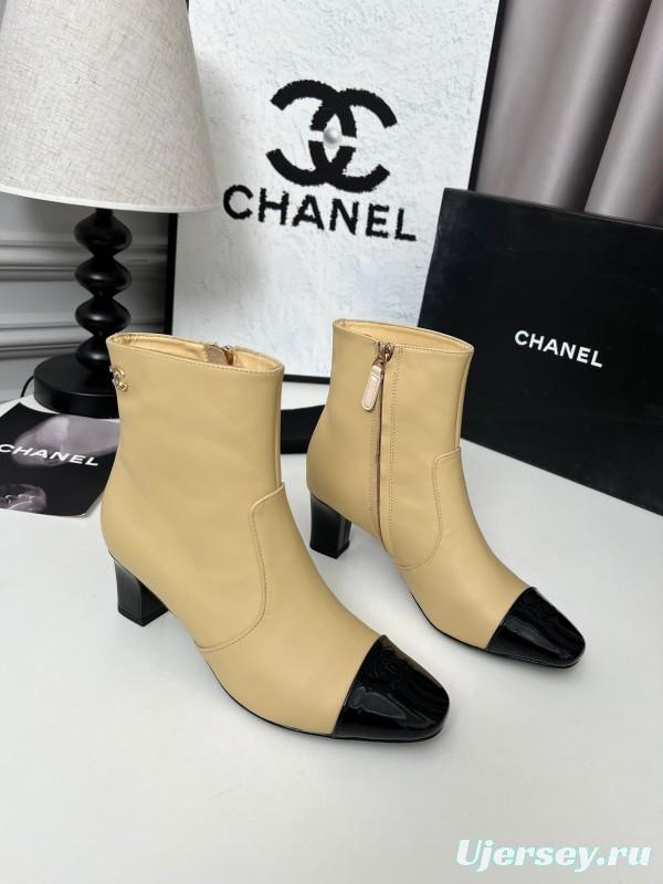 Chanel 2025/SS Double C High Heel Fashion Boots - LY00370/LY00400