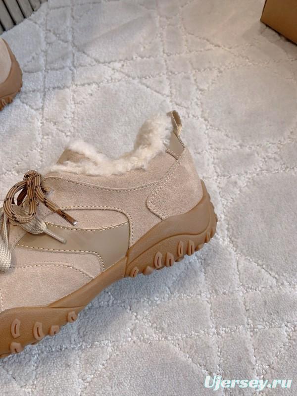 UGG 2025/SS Wool Warm Platform Casual Shoes - AS00291