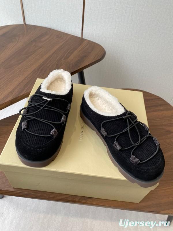 Brunello Cucinelli Open Walk Ankle Boot Winter Snow Boots - AS00300