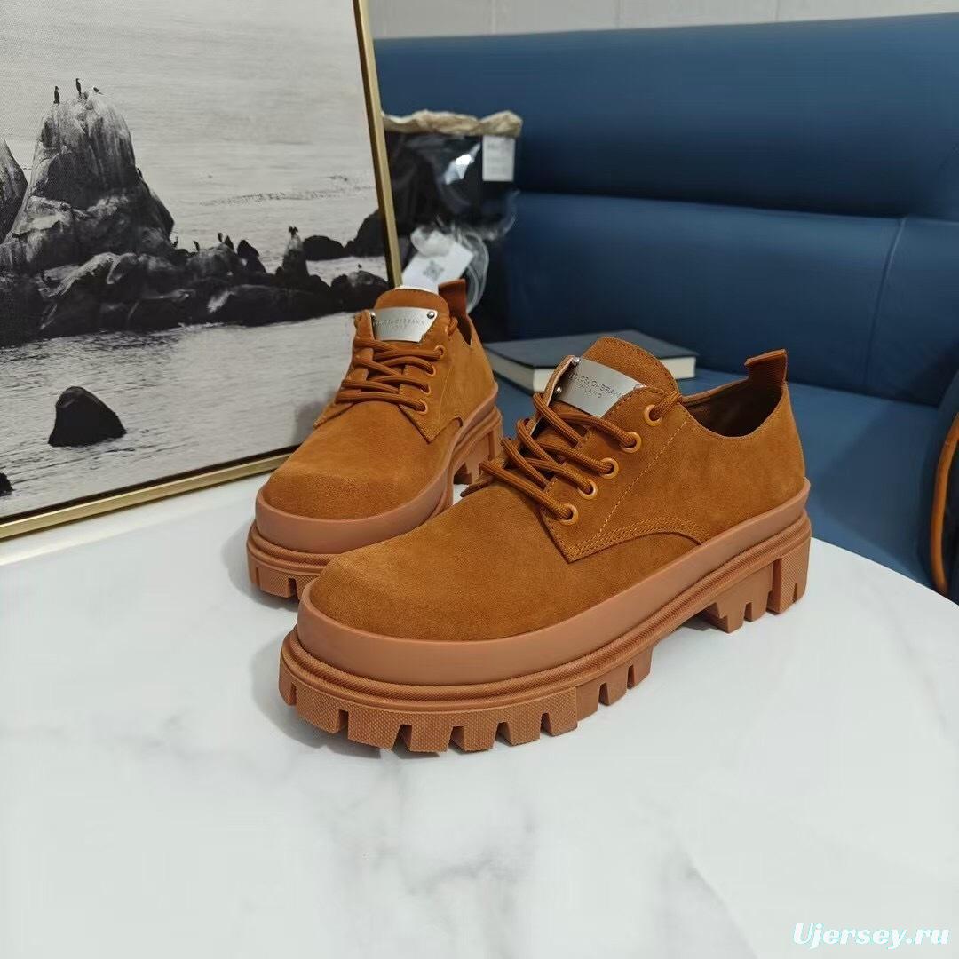 D&G 2025/SS Platform Derby Casual Shoes - AS00320