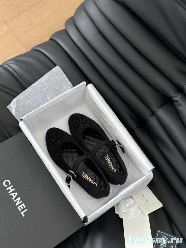 Chanel 2025 SS Runway Mary Jane Flats - LY00300