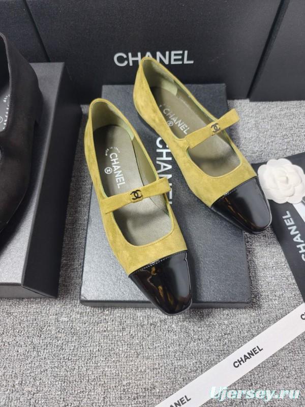 Chanel Classic Slingback Bow Flats - LY00290