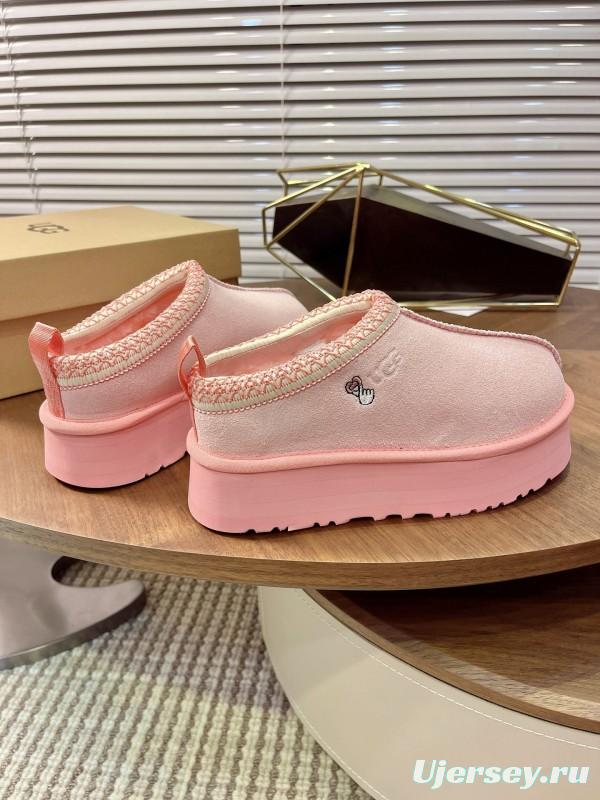 UGG Tazz Platform Wool Slippers - MJ00230