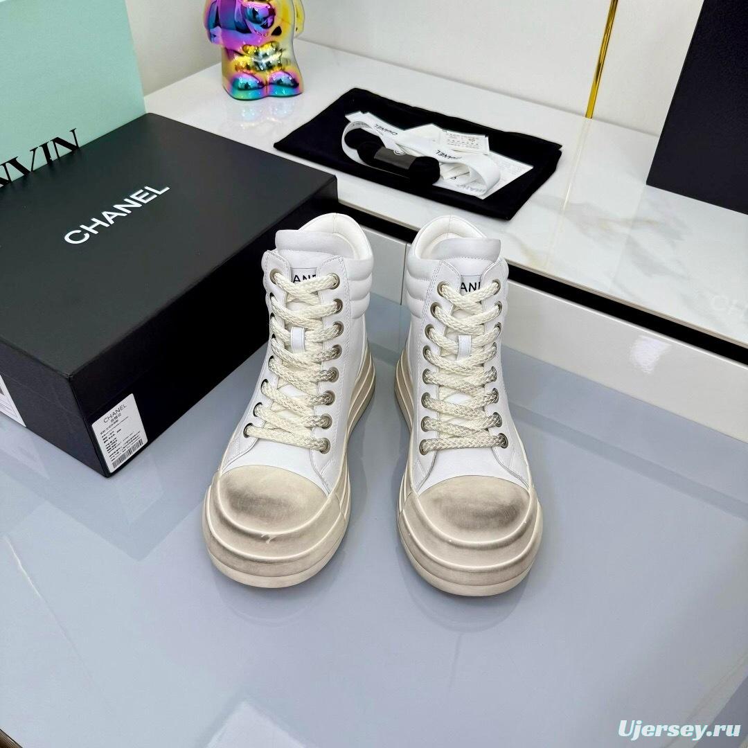 Chanel 2025 SS Short Boots Essential Autumn Winter Heavy Duty Style - LY00400