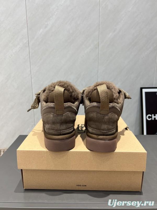 UGG Platform Loafers Series Round Toe Platform Casual Shoes - MJ00270