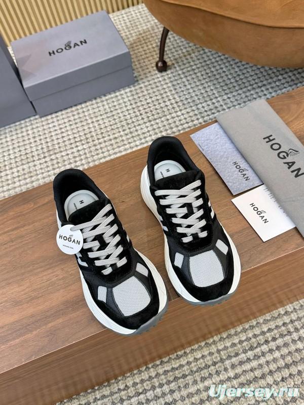 Hogan H-STRIPES Series Couple Thick Sole Dad Shoes Casual Sneakers - LY00370/LY00380