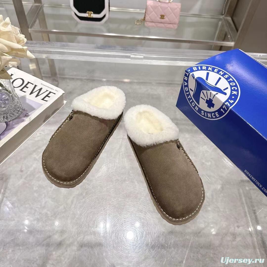 Birkenstock 2025 SS Japan Limited Edition Unisex Sandals with Suede Upper and Wool Lining - LY00250