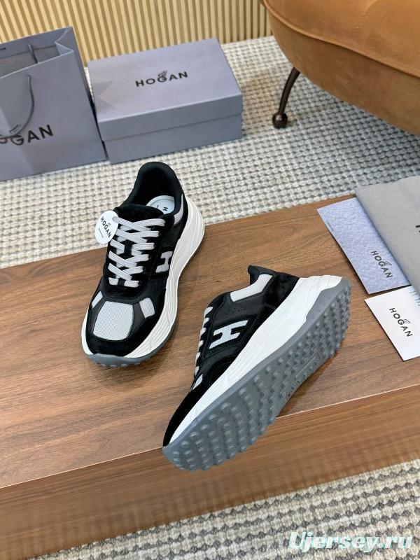 Hogan H-STRIPES Series Couple Thick Sole Dad Shoes Casual Sneakers - LY00370/LY00380