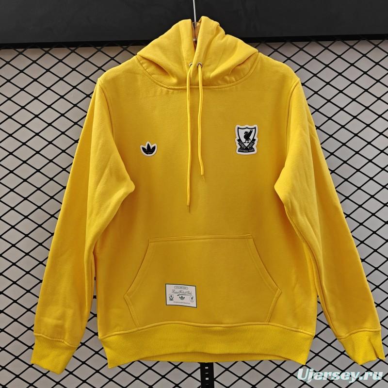 25/26 Liverpool Embroidered LogoHoodie 7 Colors