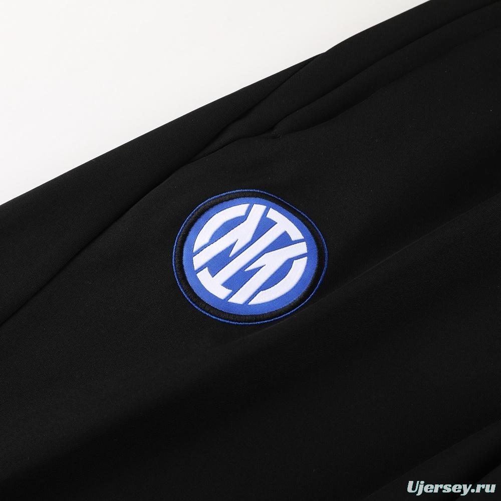 25/26 Inter Milan Sky Blue Half Zipper Jacket+Long Pants
