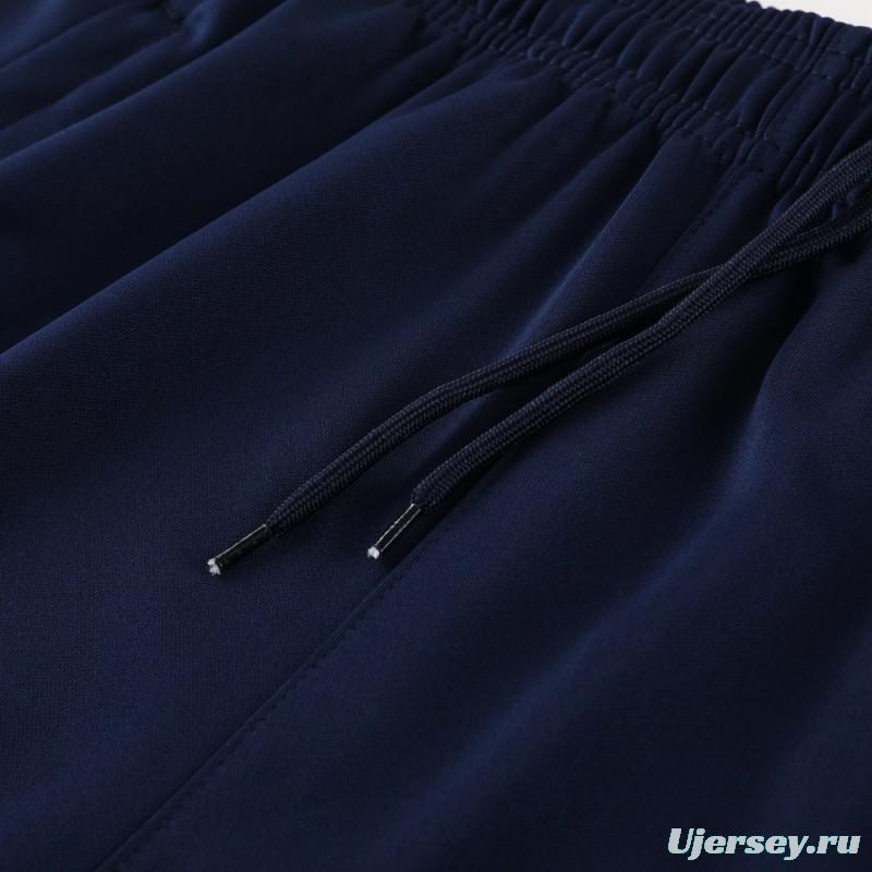 23/24 PSG Royal Blue S-2XL Half Zipper Jacket+Long Pants