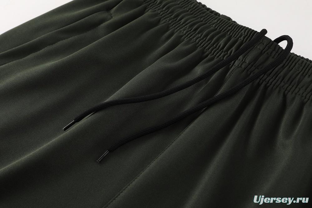 23/24 Barcelona Beige S-2XL Half Zipper Jacket+Long Pants