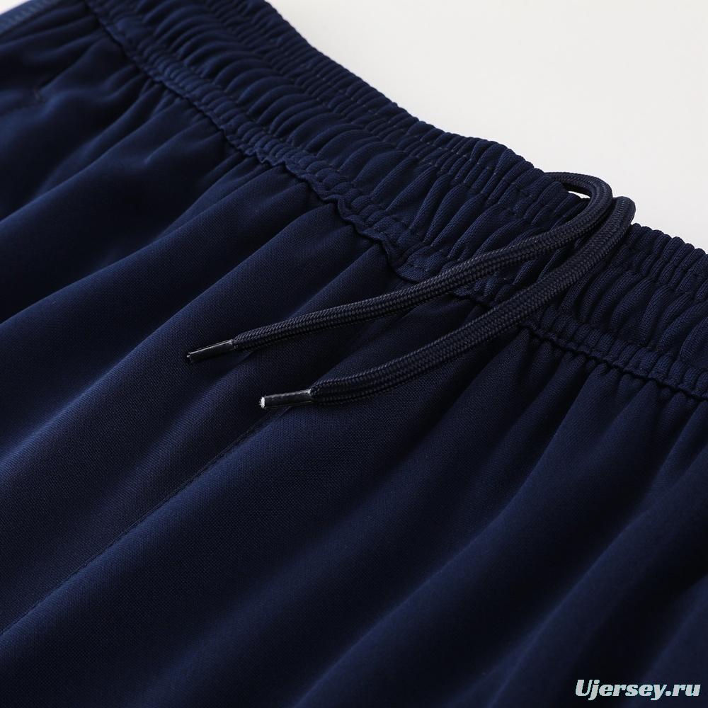 23/24 Ajax White S-2XL Half Zipper Jacket+Long Pants