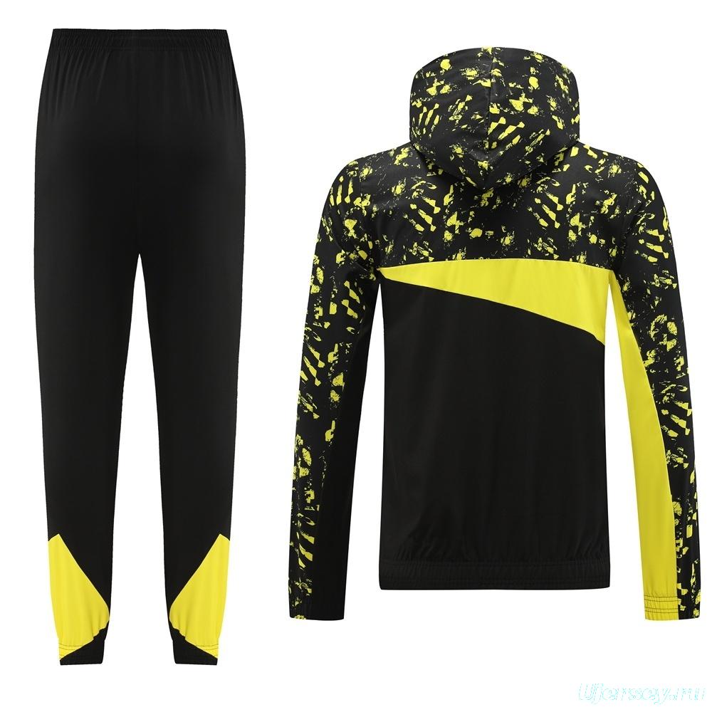 Borussia Dortmund Half Zipper Jacket+Long Pants S-2XL
