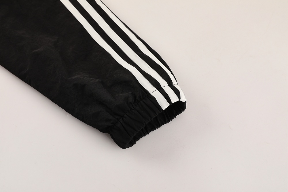 25/26 Manchester United Black Half Zipper Jacket+Long Pants S-3XL