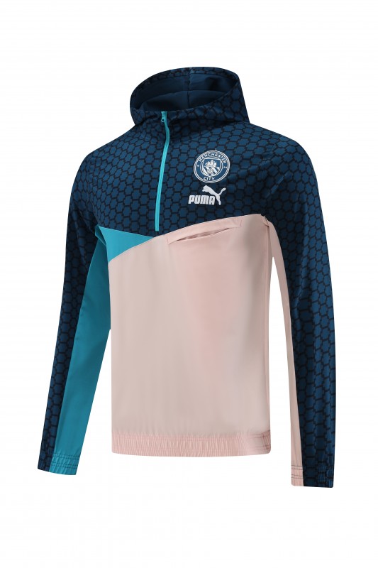 Manchester City Half Zipper Jacket+Long Pants S-2XL