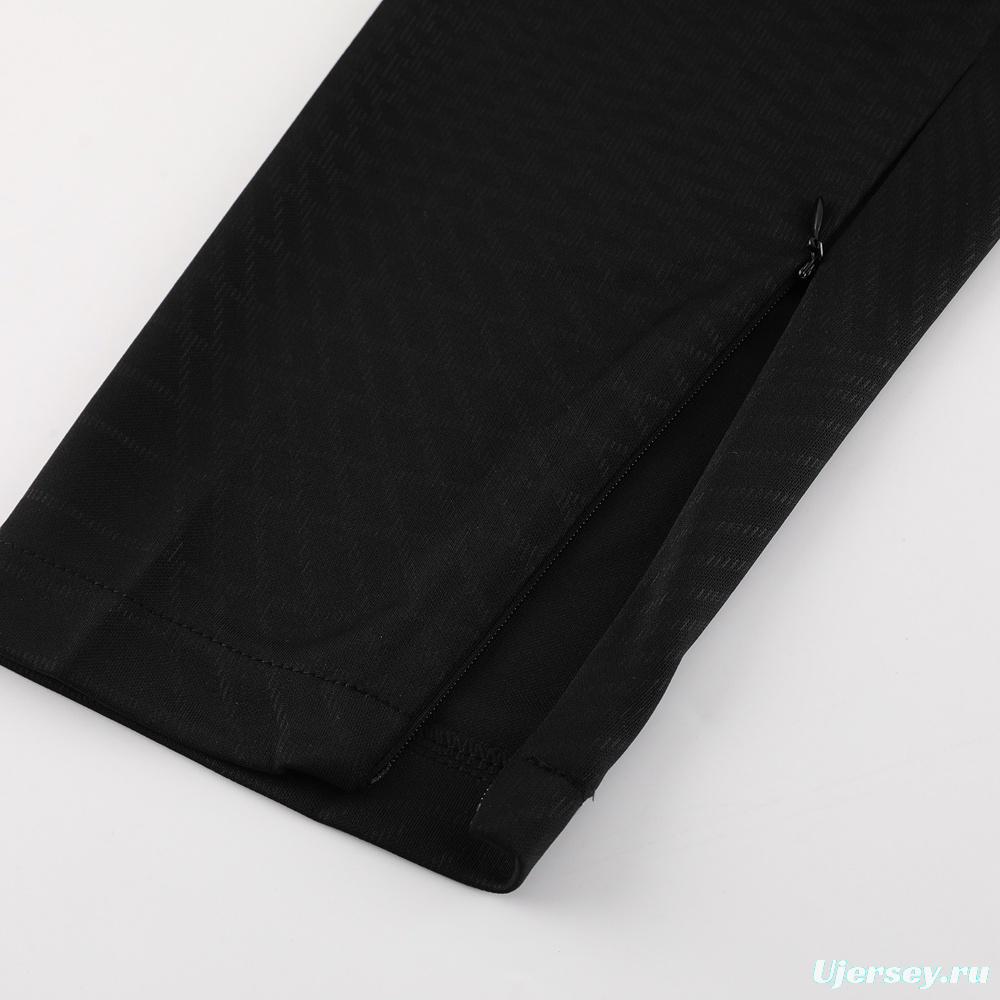 25/26 Chelsea Black Half Zipper Jacket+Long Pants