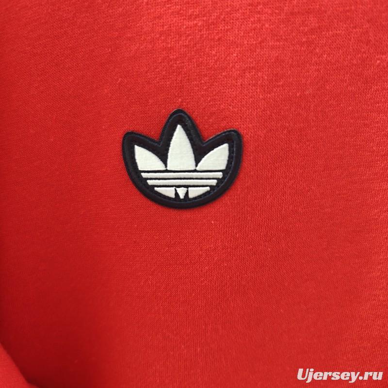 25/26 Arsenal Embroidered Logo Hoodie 7 Colors