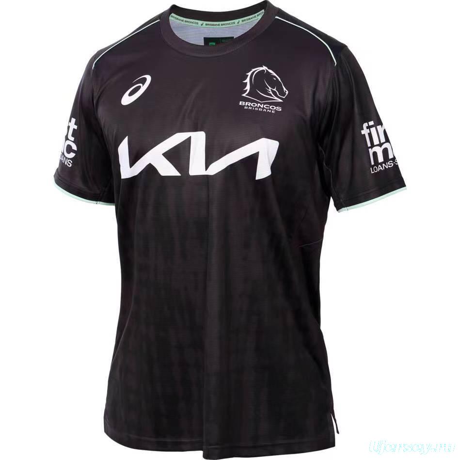 25/26 Brisbane Broncos Charcoal Grey Training Jersey