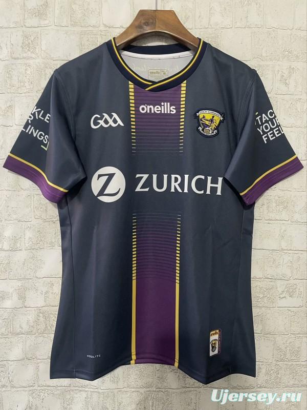 25/26 Wexford GAA Navy with Purple and Gold Design Jersey