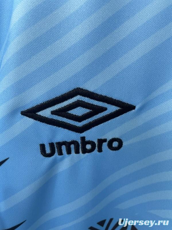 2025 Fiji 7s Sky Blue with Ocean Wave Pattern Jersey