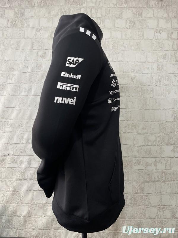 2026 F1 Mercedes-AMG Petronas F1 Team Black Hoodie