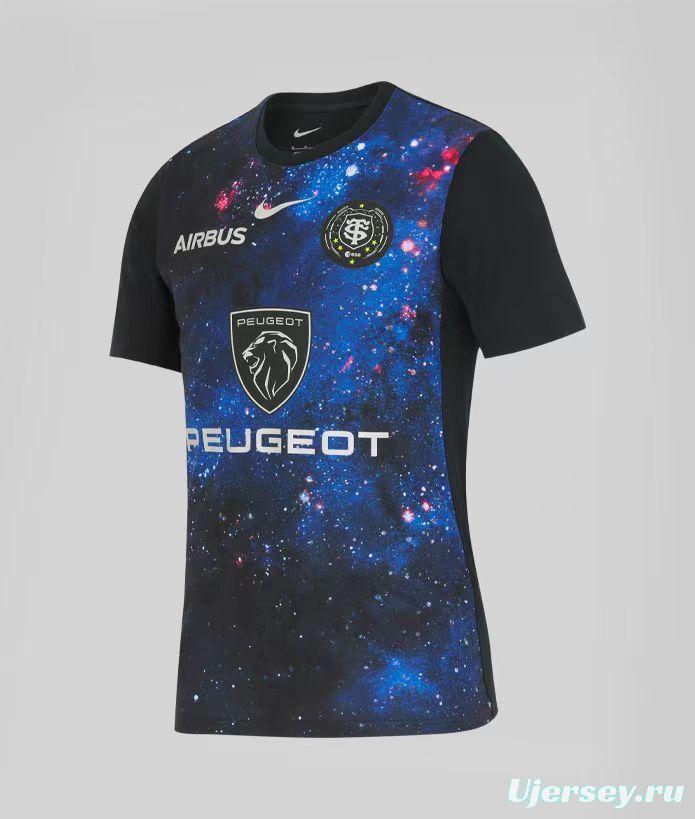 25/26 Toulouse Black with Blue Galaxy Nebula Jersey
