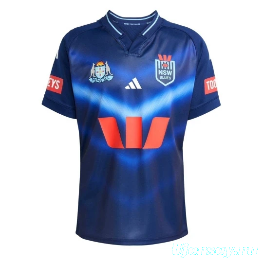 2025 NSW Blues Navy with Blue Gradient Jersey