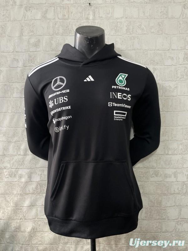 2026 F1 Mercedes-AMG Petronas F1 Team Black Hoodie