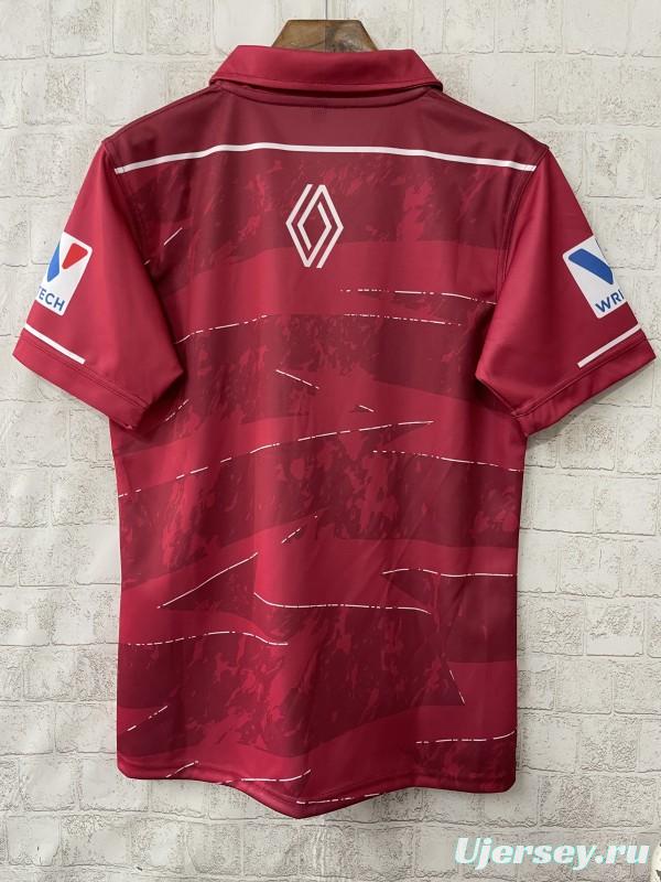 25/26 Westmeath GAA Maroon with Contour Lines Pattern Jersey