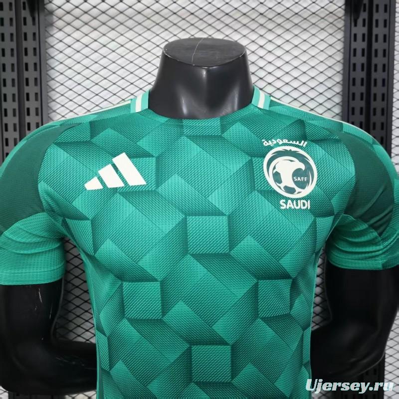 Player Version 2025 Saudi Arabia Home Jersey