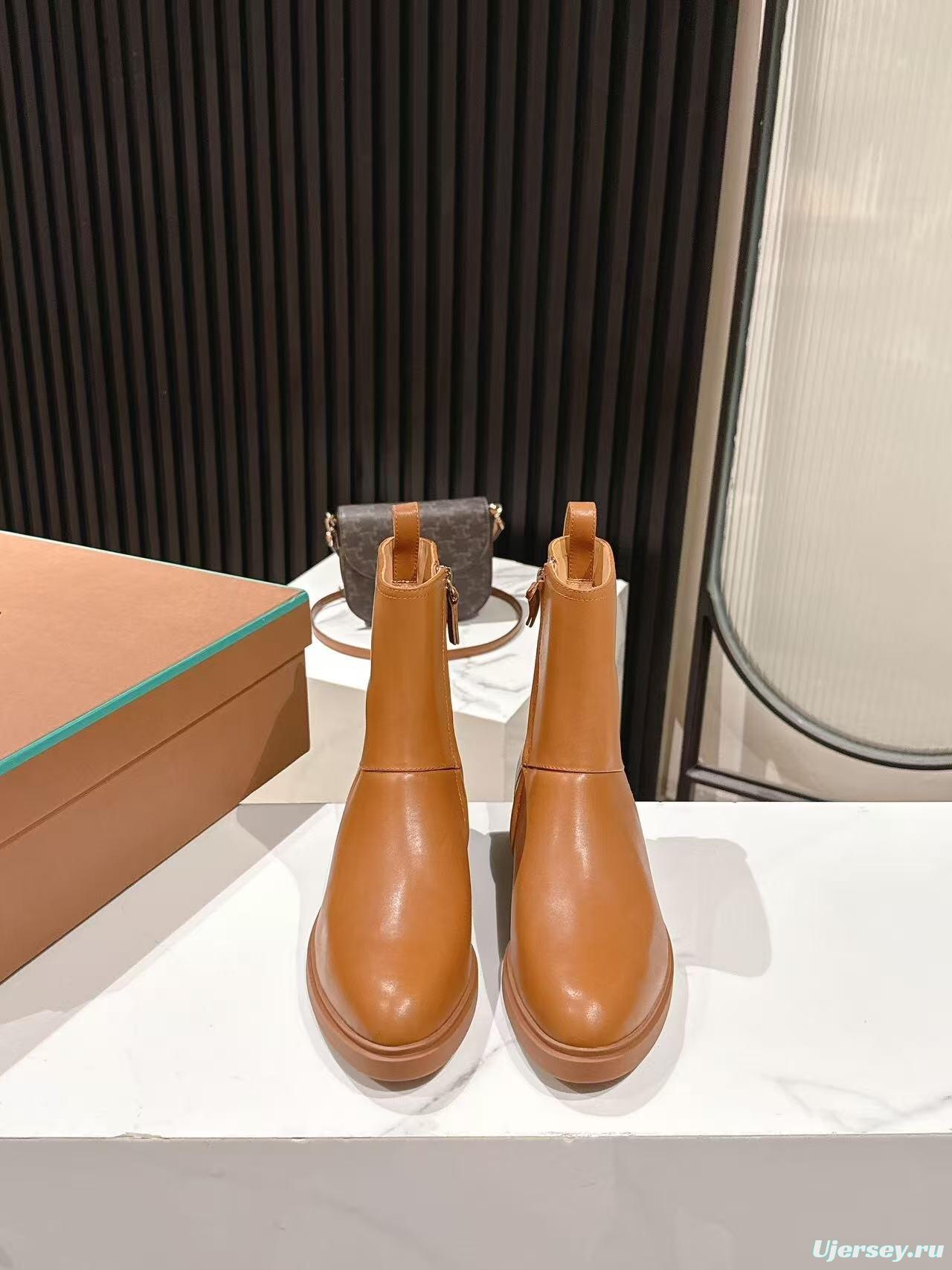 Loro Piana Autumn Winter 2025 SS Old Money Style Ankle Boots - LY00370/LY00410