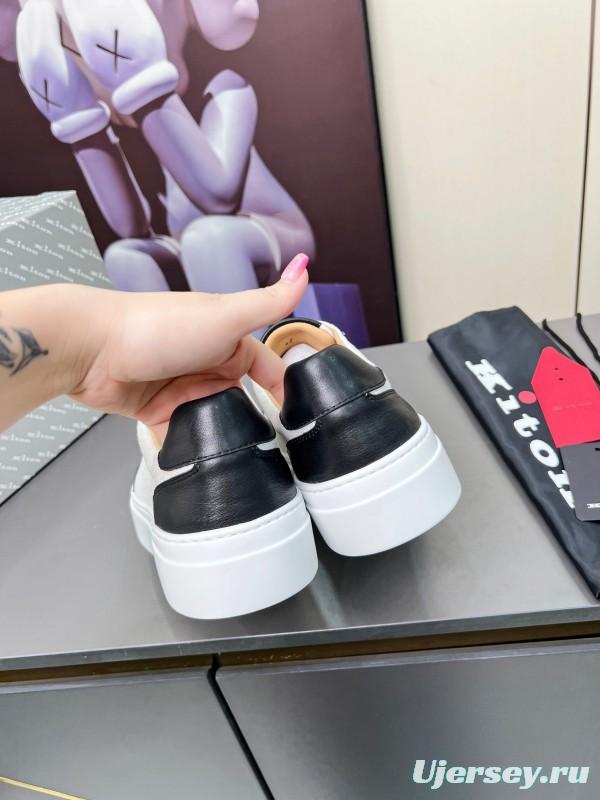 Kiton Spring Summer 2025 Lace-Up Old Money Style Casual Men's Shoes - KFY00320