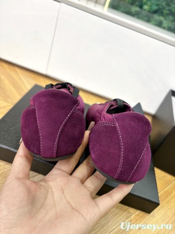 Prada 2025 SS Metal Toe Thin Sole Training Shoes Casual Shoes - LY00280