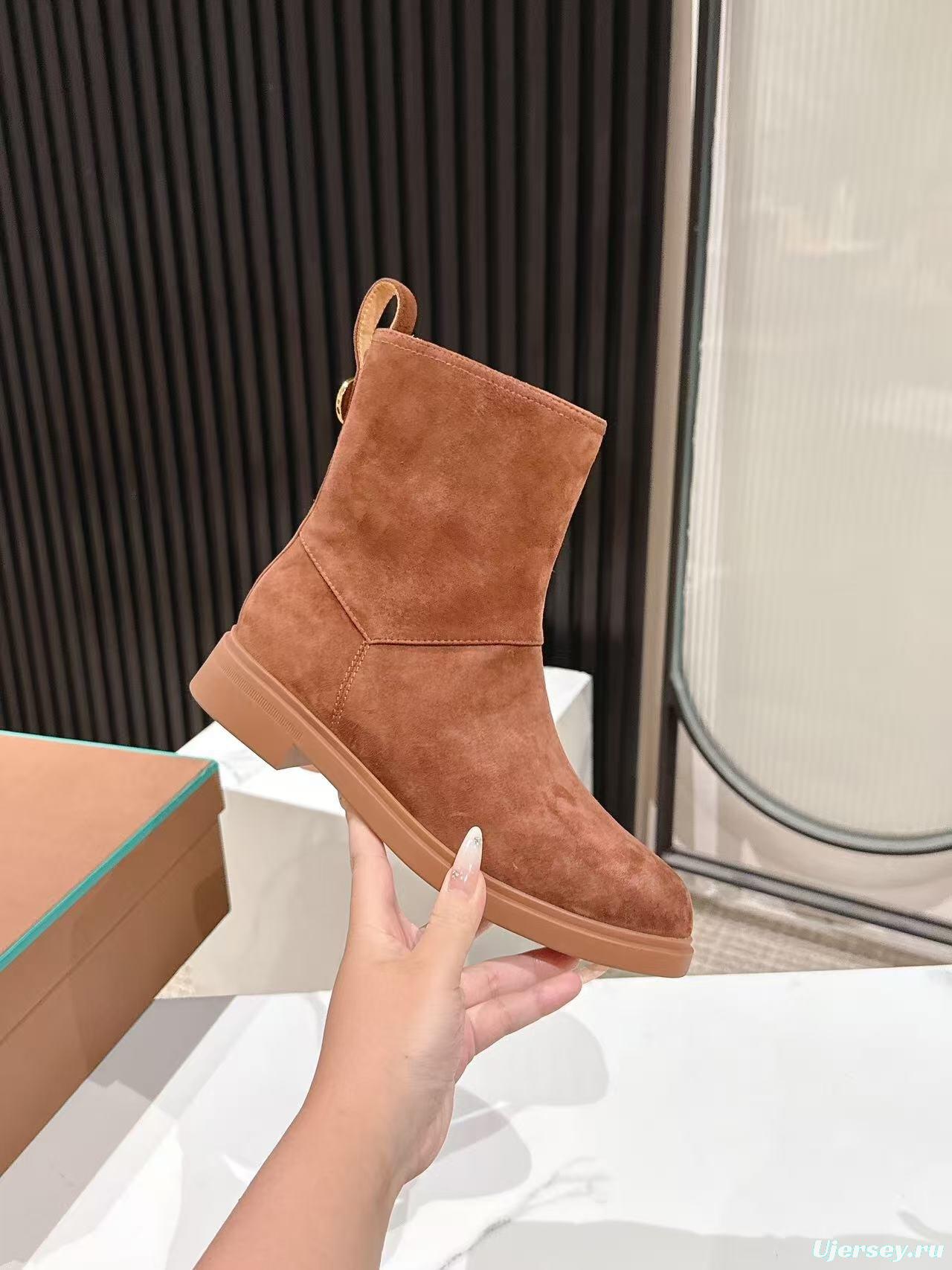 Loro Piana Fall/Winter 2025 Classic Old Money Style Ankle Boots - LY00370/LY00410