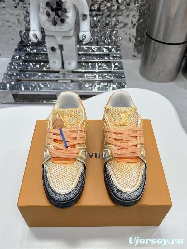 Louis Vuitton LV Trainer Basketball Series Retro Sneakers - LY00430