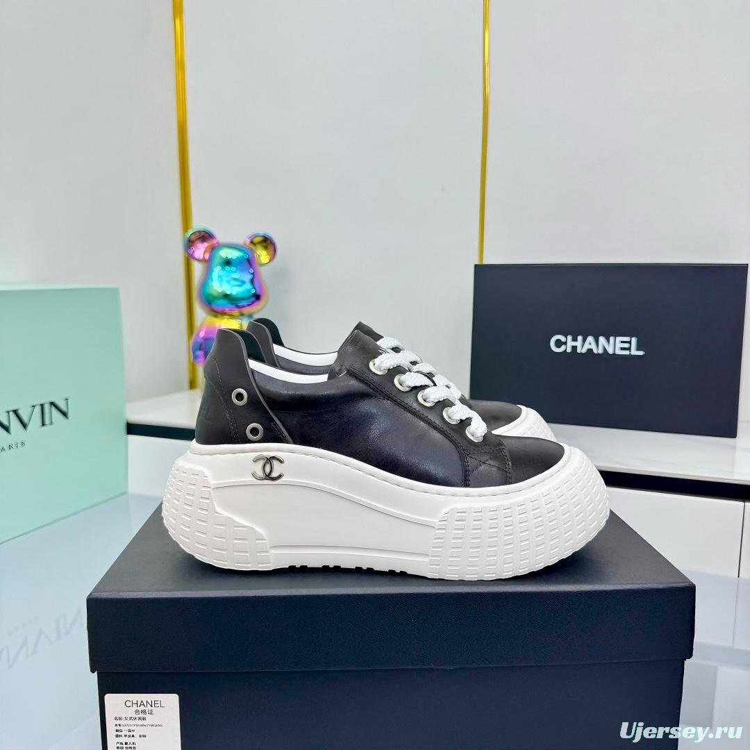 Chanel 2025 SS Panda Loafers Fashion Sneakers - LY00330