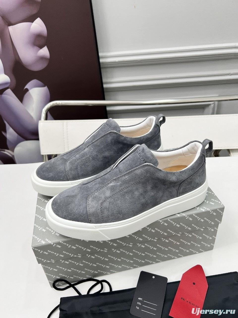 Kiton 2025/SS Slip-On Casual Men's Shoes - KFY00320