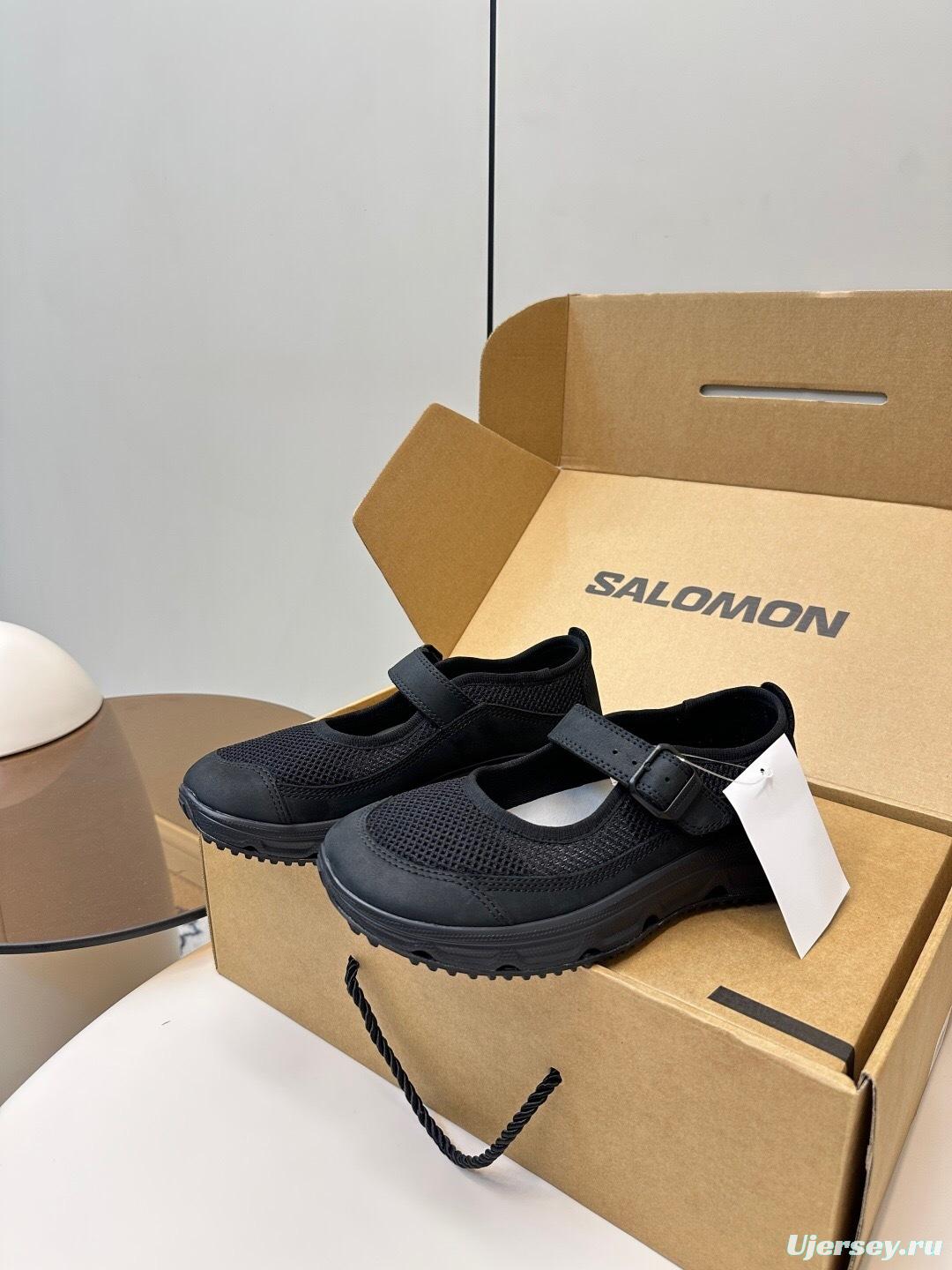 Salomon 2025 SS Mary Jane Platform Sports Shoes - LY00280