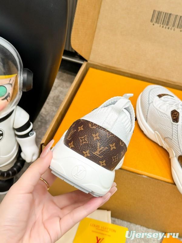 Louis Vuitton Olympia Series Knit Technology Unisex Casual Running Shoes - AS00291