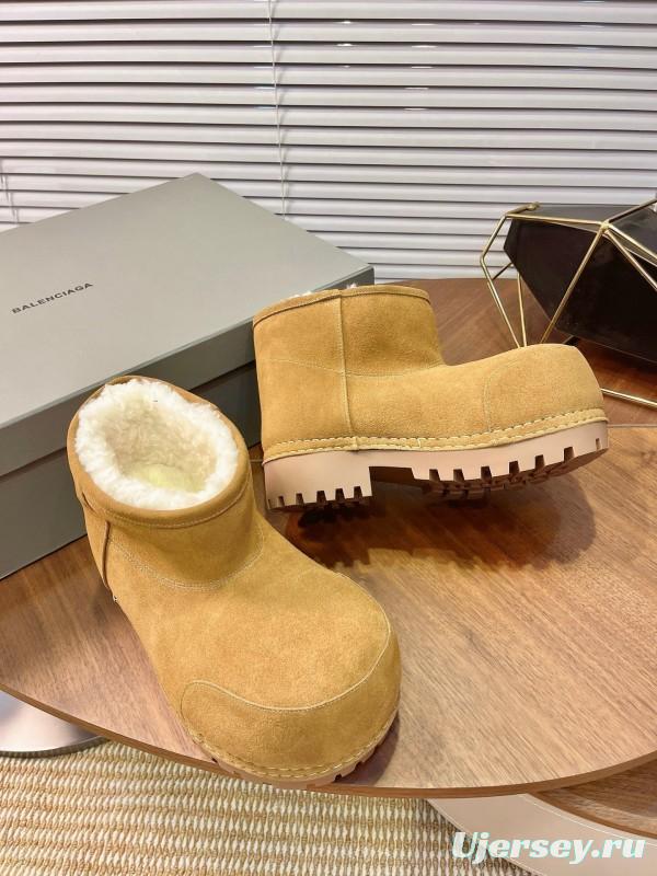 Balenciaga 2025 SS Oversized High-Heel Snow Boots - AS00500