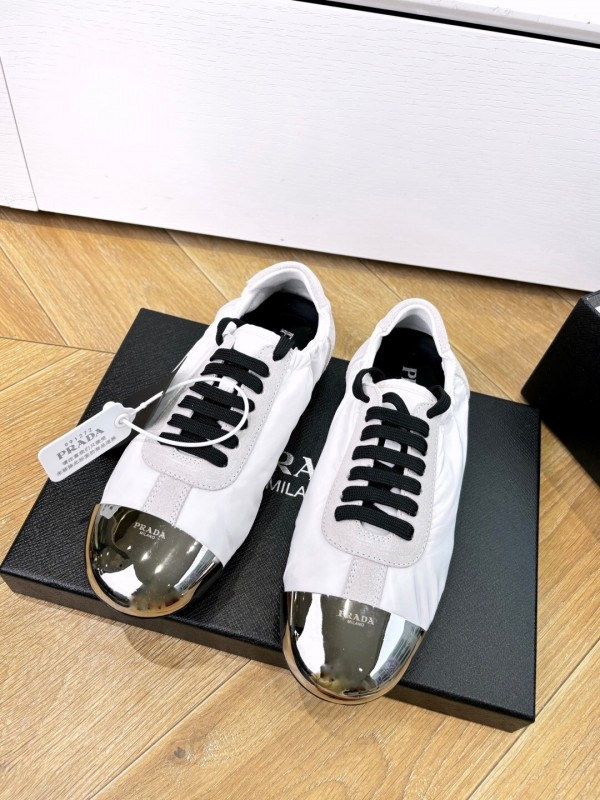Prada 2025 SS Metal Toe Thin Sole Training Shoes Casual Footwear - LY00280