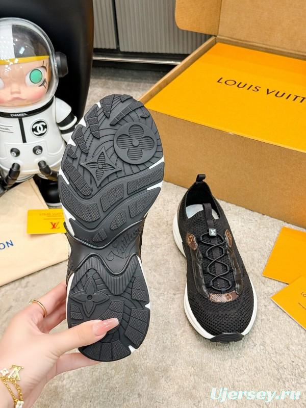 Louis Vuitton Olympia Series Knit Sneakers - AS00291