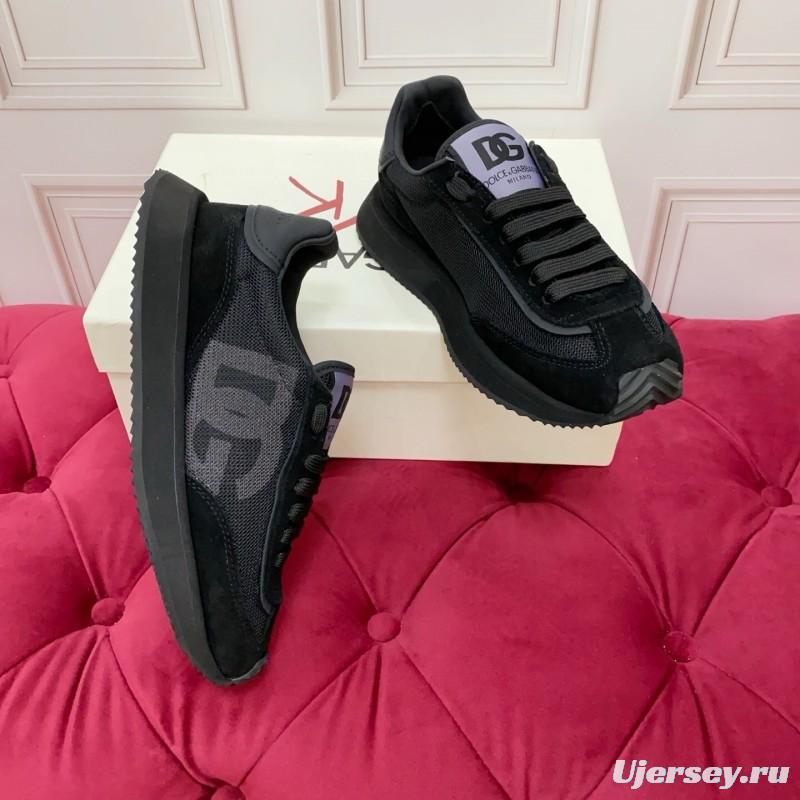 Dolce & Gabbana 2025/SS New Collection Luxury Embroidered Logo Sneakers - AS00300