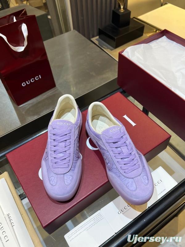 Gucci 2025 SS Couple Edition Trainer Sneakers; Forrest Gump Shoes; Athletic Footwear - AS00280
