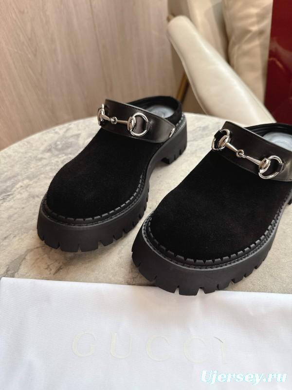Gucci Women's Mule Shoes with Horsebit Detail - LY00300